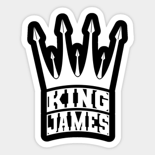 King james Sticker